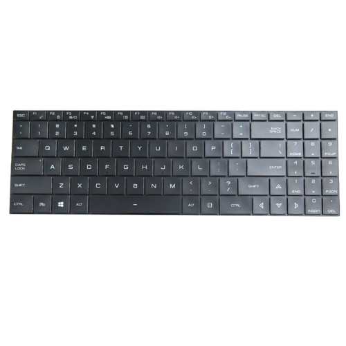 Laptop Keyboard For Mouse Computer DAIV 5N-B 21045N-CMLCB-B GM5MG0Y English US Black With Backlit New
