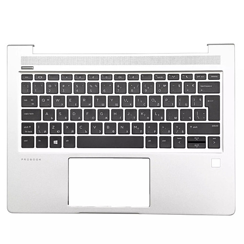 Laptop PalmRest&Keyboard For HP ProBook 430 G6 430 G7 L44548-261 without backlit Bulgaria BG Silver New