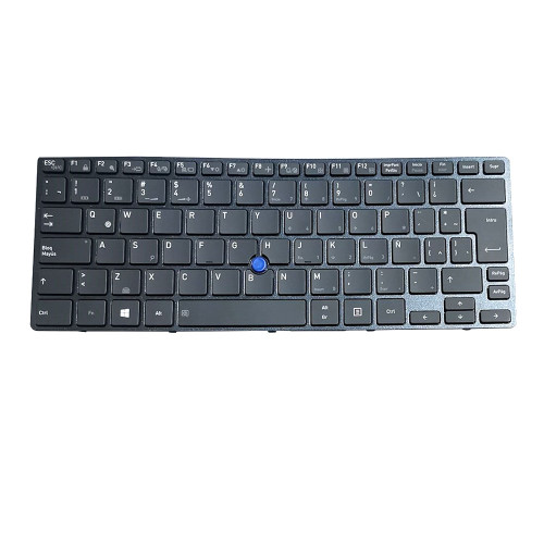 Laptop Keyboard For Dynabook Portege X40-G X40-G-12K X40-G-12L X40-G-12M X40-G-12Q X40-G-12T X40-G-12U X40-G-13M X40-G-13U X40-G-13V Latin America LA Black With Backlit&Pointing New