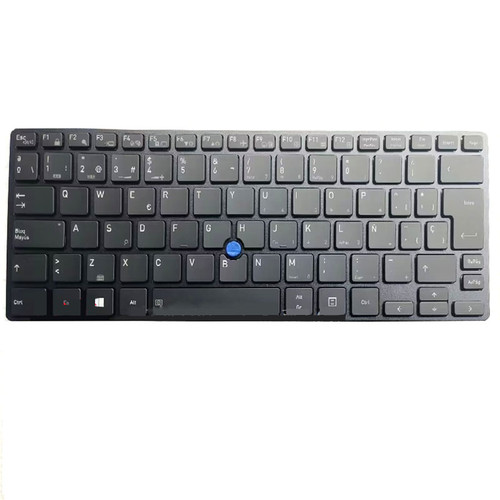Laptop Keyboard For Dynabook Tecra X50-F-11E X50-F-11F X50-F-127 X50-F-12X X50-F-130 X50-F-131 X50-F-137 X50-F-139 X50-F-13H X50-F-13J X50-F-14R X50-F-155 Spanish SP Black With Backlit&Pointing New