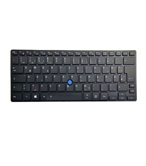Laptop Keyboard For Toshiba For Portege X30-F1331 X30-F1332 X30-F1338 X30-F1352 X30-F1356 X30-F1352 X30-F-12N X30-F-12P X30-F-06D Germany GR Black With Backlit&Pointing New