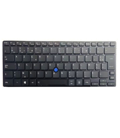 Laptop Keyboard For Toshiba Portege X30-F-151 X30-F-156 X30-F-15C X30-F-15T X30-F-15X X30-F-16J X30-F-16L X30-F-16M French FR Black With Backlit&Pointing New