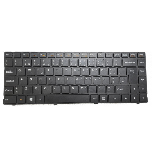 Laptop keyboard For MEDION AKOYA E14410 MD63800 Black With Frame Portuguese PO