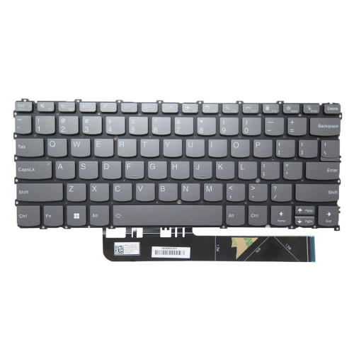 Laptop Keyboard For Lenovo Yoga 6 13ABR8 83B2 English US With Backlit Gray New