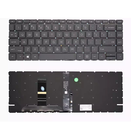 Laptop Keyboard For HP ProBook 440 G9 445 G9 N01287-001 no frame with backlit United States US Black New