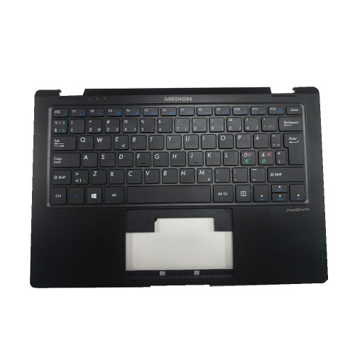 Laptop PalmRest&keyboard For MEDION AKOYA E3222 MD63250 MD62450 MD63150 MSN30028023 30026126 30025811 30024962 30024961 Black C Shell with NE Nordic keyboard