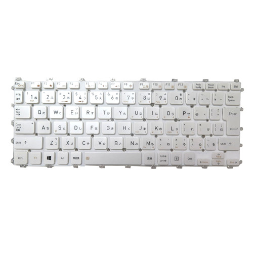 Laptop Keyboard For Dynabook GZ/HUW W6GZHU7CBW W6GZHU7BBW W6GZHU5CBW W6GZHU5BBW Japanese JP JA White Without Frame New