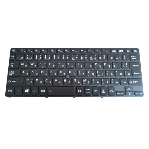 Laptop Keyboard For Dynabook R82/Y Japanese JP JA Black With Backlit&Pointing New