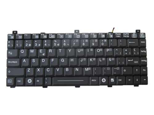 Laptop With Backlit Keyboard For GETAC VTK107 VTK115 VTK121 VTK168 VTK217 VTK907 12.1' Spanish SP Black New