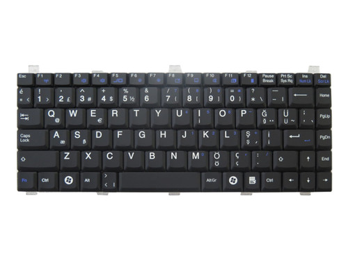 Laptop Keyboard For GETAC VTK107 VTK115 VTK121 VTK168 VTK217 VTK907 12.1' Turkey TR Black Without Backlit New