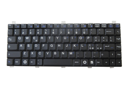 Laptop Keyboard For GETAC VWK101 VWK121 VWK158 VWK168 VWN117 VWN117-ENFIRE VWN126 VWN128 VWP146 VWP156 12.1' Italy IT Black Without Backlit New