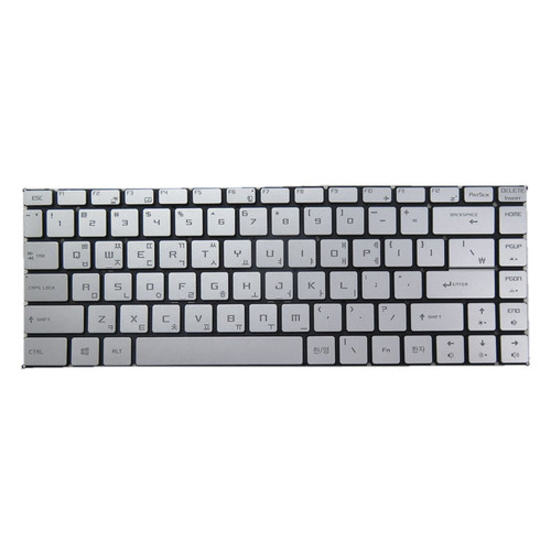 Sliver Laptop Backlit Keyboard For MSI Creator 15M A9SD A9SE A10SE A10SD A10SET Korean KR Without Frame New