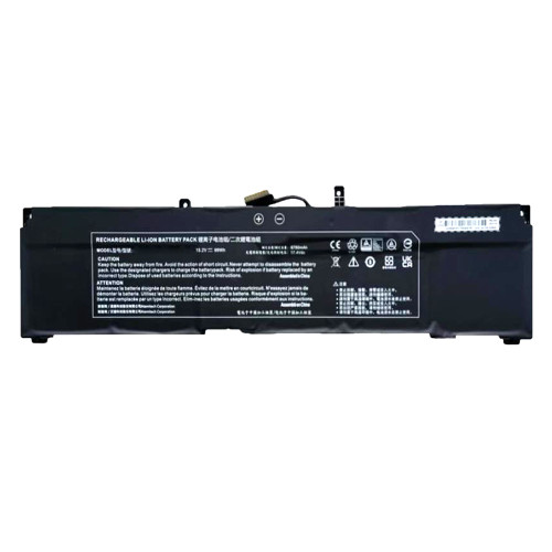 Laptop Battery For Iiyama SOLUTION-17WG181-i7-VLSX SOLUTION-17WG191-i9-XLSX STYLE-17WG191-i9-XLSXISoNEs-17WG181-i7-VLSXB ISoNEs-17WG191-i9-XLSXB IStNEs-17WG191-i9-XLSXB X370SNW X370SNW-G 15.2V 99WH 6780MAH New