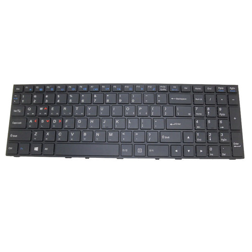 Laptop Backlit Keyboard For 한성컴퓨터 For Hansung E76S English US Black Frame New