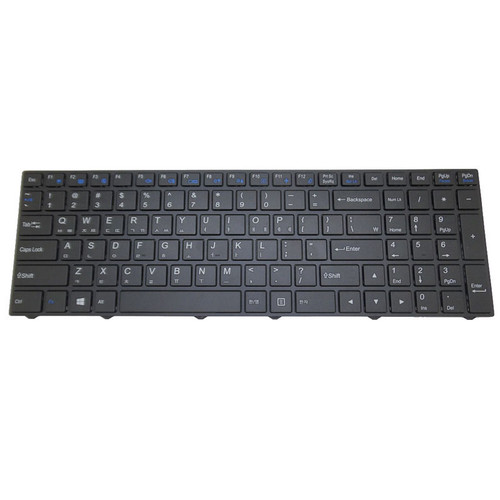 Laptop Backlit Keyboard For 한성컴퓨터 For Hansung H58 English US Black Without Frame New