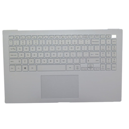 Used Laptop White PalmRest&Keyboard For LG 15Z90P 15Z90P-G 15Z90P-N 15Z90P-K 15Z90P-P MBN664701 English US Backlit Keyboard