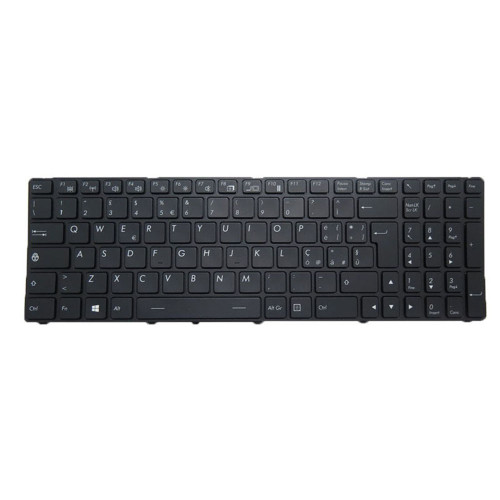 Laptop Backlit Keyboard For Getac V111418BK1 Italy IT Black Frame New
