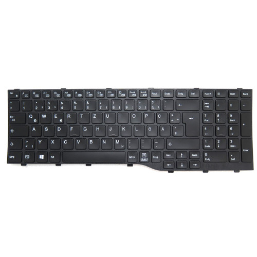 Laptop Keyboard For Fujitsu LifeBook E4512 E5512 E5512A E5513 20C9B-UK KT0120F1AK60GRA00 CP795505-03 German GR Black Without Backlit New
