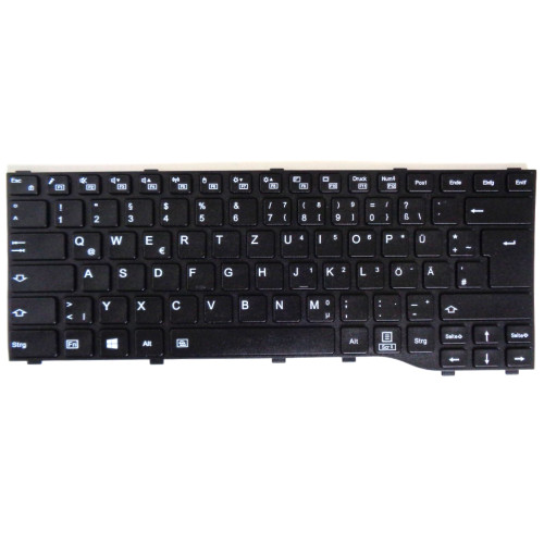 Laptop Keyboard For Fujitsu LifeBook E4412 E5412 E5412A E5413 German GR Black Without Backlit New
