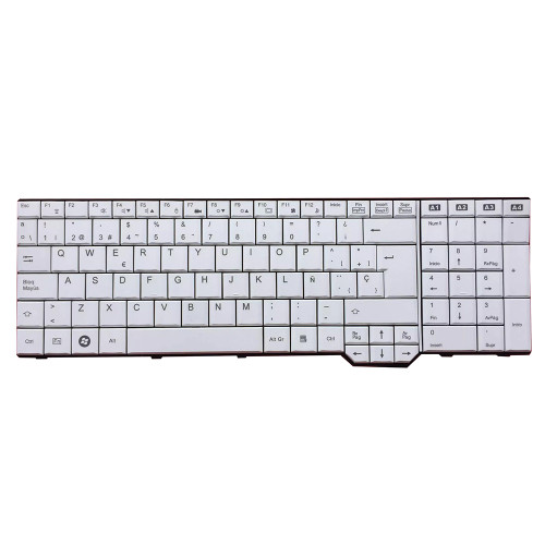 Laptop Keyboard For Fujitsu Siemens Amilo Li3910 Pi3570 Pi3625 Xa3530 Xi3650 Xi3670 Spanish SP White New