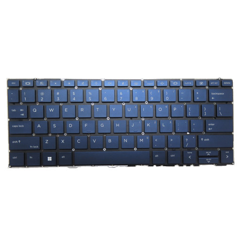 Laptop KeyBoard For HP Elite Dragonfly G2 M42281-001 SN9181BL9 with backlit no frame United States US Blue New