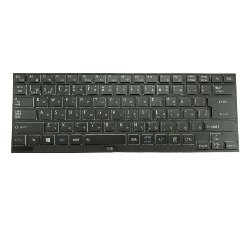 Laptop Keyboard For Toshiba Portege R700 R705 R730 R731 R630 R631 R830 G83C000C43JP N860-7886-T451 BZ50-01A Japanese JP JA Black With Frame Used