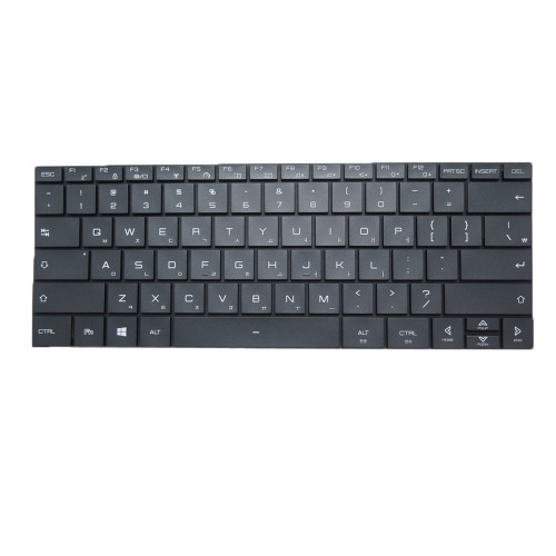 Grey Laptop Backlit Keyboard For Tongfang PF4WU1F 14' Korean KR No Frame New