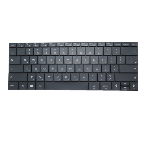 Black Laptop Backlit Keyboard For Tongfang PF4WN3F 14' Korean KR No Frame New