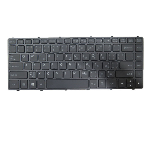 Laptop Backlit Keyboard For GETAC S410 S410G1 S410 G1 Czech CZ-RO Black Frame New
