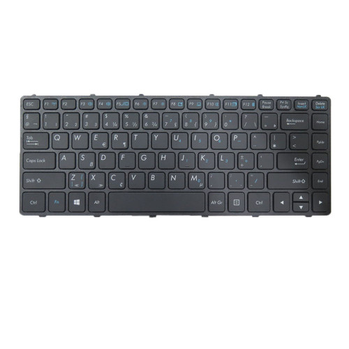 Laptop Without Backlit Keyboard For Getac V138418HS1 V00 DT-RO 531090280049 Netherlands NL Black Frame New