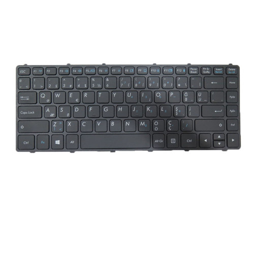 Laptop Without Backlit Keyboard For Getac V138418DS1 V00 TR-RO 531087680959 Turkey TR Black Frame New