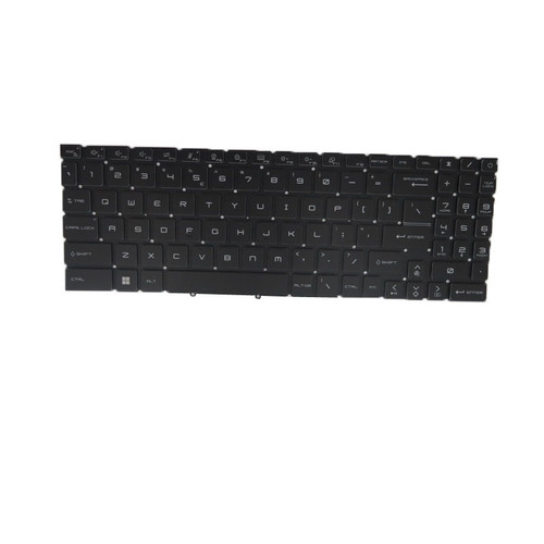 Laptop No Backlit Keyboard For MSI Sword 17-A13V Series Sword 17 A13VE A13VF English US Black Without Frame New