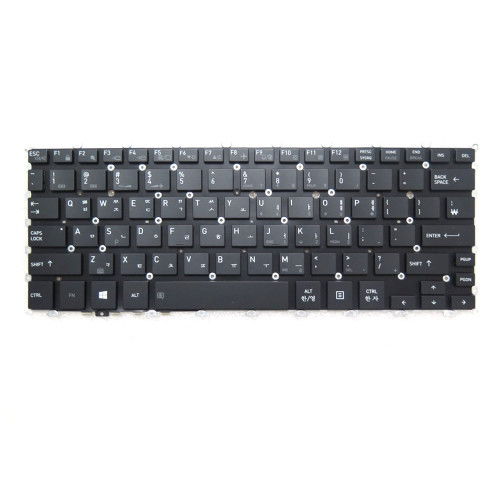 Laptop Keyboard For Toshiba Portege X20W-D Korea KR Black With Backlit New