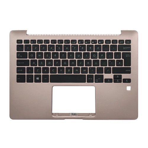 Laptop PalmRest&keyboard For ASUS UX331UA UX331UN Rose Gold Top Case Black United Kingdom UK Keyboard QWERTY With Backlit