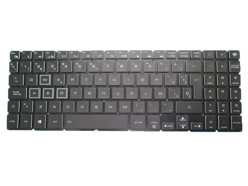 Laptop Keyboard For Hyperscalers NLC NLC+ Spanish SP Without Frame New Black With Backlit