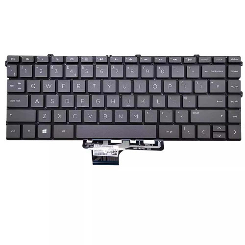 Laptop Keyboard For HP Spectre x360 13-AW0000 L72385-031 SG-A0330-XBA S6190BL3 with backlit United Kingdom UK Brown New