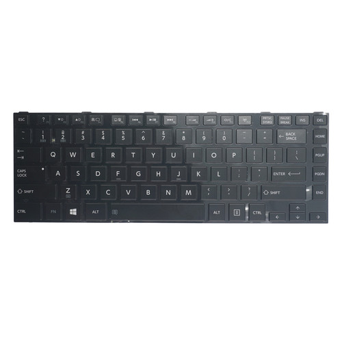 Laptop Keyboard For Toshiba For Satellite S40DT-A S40DT-A4192SM S40DT-ASP4262SM S40DT-ASP4268SM S40DT-ASP4379SM S40DT-ASP4382S English US Black With Backlit New