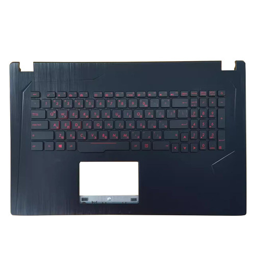 Laptop PalmRest&keyboard For ASUS ROG STRIX PX753VD PX753VE Black Upper Case Bulgaria BG With Backlight keyboard