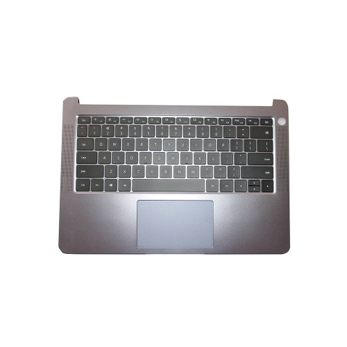 Laptop PalmRest&keyboard For Honor MagicBook 14 VLT-W50 Gary Top Case United States US Black keyboard With Touchpad
