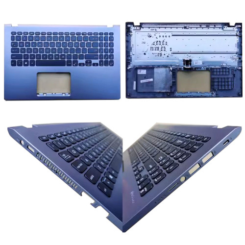 Laptop PalmRest&keyboard For ASUS Vivobook R1500EA R1500EP R1400EA R524EA R524JA R516JA Gray Upper Case United States US Black Keyboard
