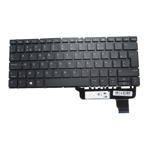 Laptop Keyboard For HP EliteBook x360 830 G6 With backlit Belgium BE Black