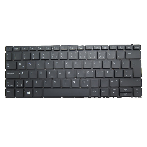 Laptop Keyboard For HP EliteBook x360 830 G6 With backlit Iceland ICE Black