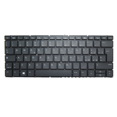 Laptop Keyboard For HP EliteBook x360 830 G6 With backlit Italian IT Black