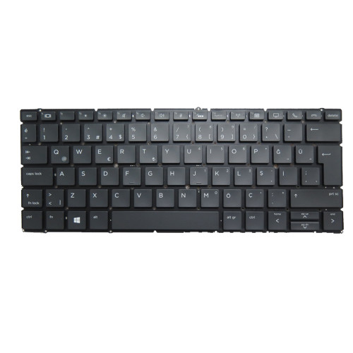 Laptop Keyboard For HP EliteBook x360 830 G6 With backlit Turkish TR Black