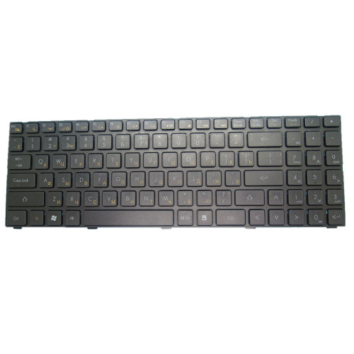 Laptop Keyboard For Avell Titanium B154 Plus MAX Russian RU Black With Frame New