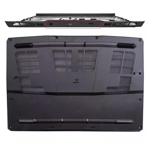 Laptop Bottom Case For MSI GP76 Leopard 10UE 10UG 10UH 11UE 11UG 11UH 4 Holes With Rubber Pad New