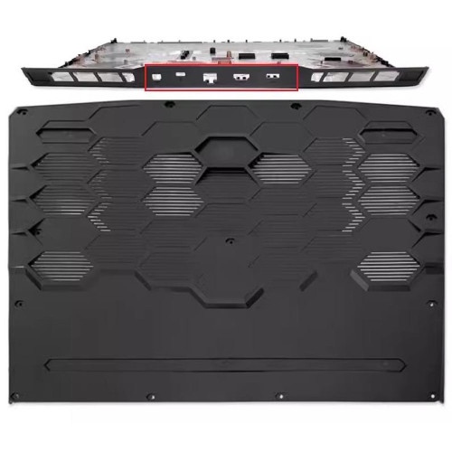 Laptop Bottom Case For MSI Raider GE76 10UE 10UG 10UH 11UE 11UG 11UH 12UE 12UH 12UGS 12UHS 5 Holes Without Rubber Pad New