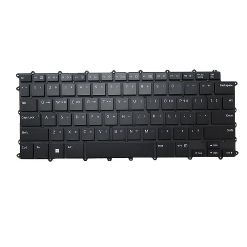Black Laptop Backlit Keyboard For LG 14Z95P 14Z95P-K 14Z95P-K.AA75A8 14Z95P-KR55J1 KA78J1 14Z95P-GA5LK GR50K 14Z95P-NP56J Korean KR No Frame
