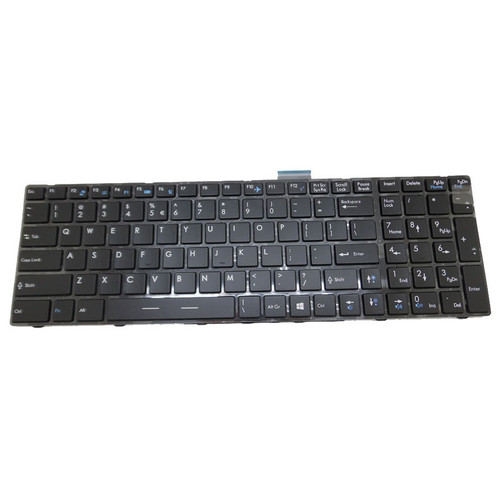 Laptop Keyboard For BTO 17M16 MS-1758 Russian RU Black Frame New