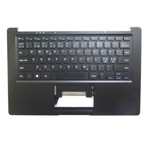 Laptop PalmRest&keyboard MB27716023 F0001-23 Nordic NE ND NR Black 90% New